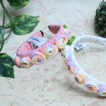Crochet and Macrame combined Floral Hairbands