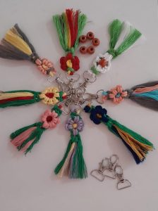 Macrame Keychains
