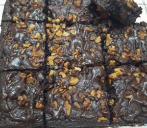Walnut Chocolate Brownie with Nutrimix
