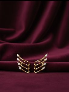 Imported Gold plated anti allergic earrings