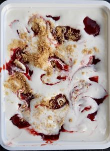 Strawberry Cheesecake Homemade Ice cream