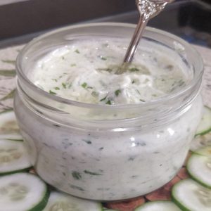 Greek Cucumber Yogurt Sauce